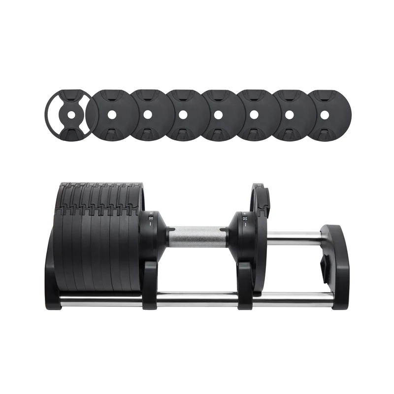 

Free Weights customizable gym Sports Equipment 32kg black Adjustable Dumbell Adjustable With Best Price