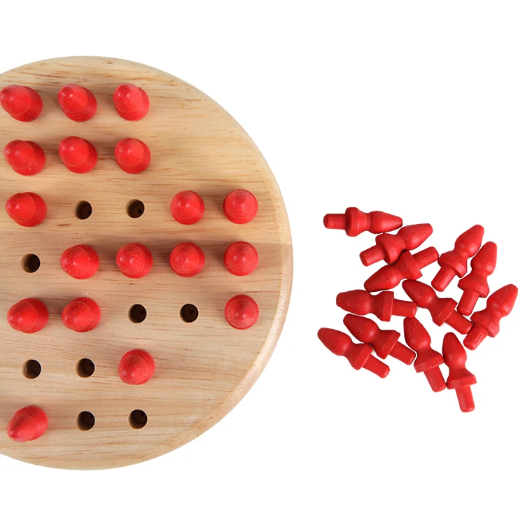 

Rubber Wood Chess Handmade OEM Game Luxury Board Box Pieces Wooden Chess Set