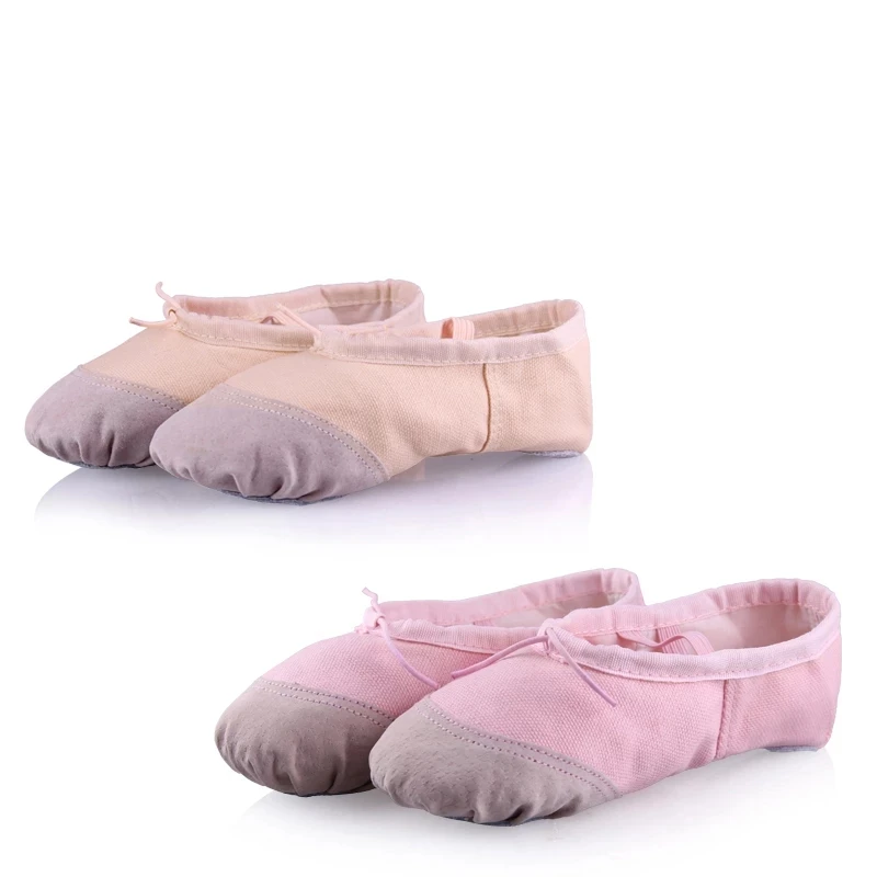 

Cheap Kids Soft Split Sole Ballet Shoes Factory, Pink, nude, red, black