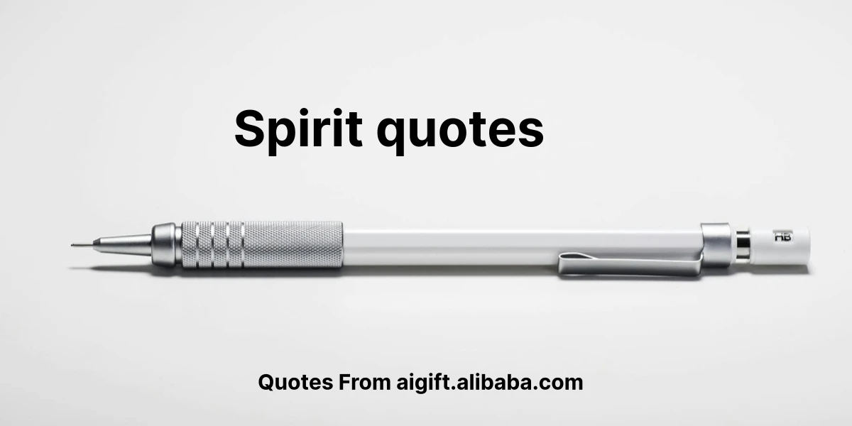 spirit quotes