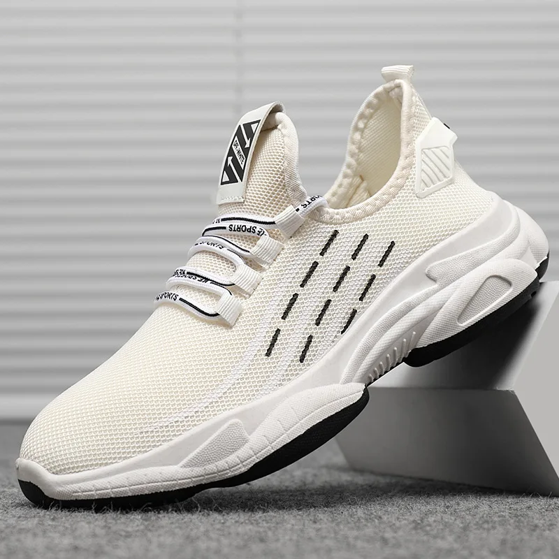 

2021 New Styles Cheap Trending Mens Sneakers Sport Shoes for Men White Running Shoes Sneakers Training Athletic Sport Sneakers, 2 colors