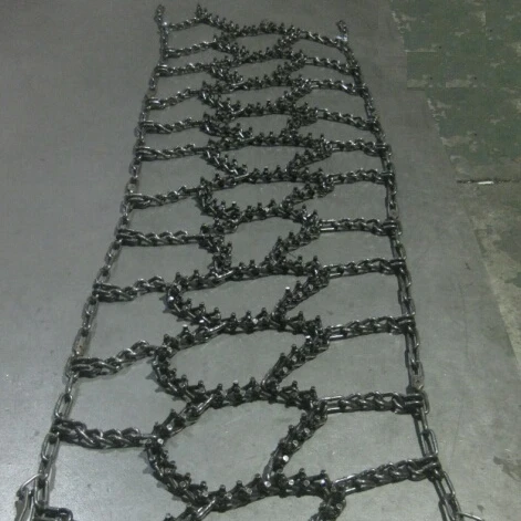 
11.2x24-9.5mm tractor chain with studs 