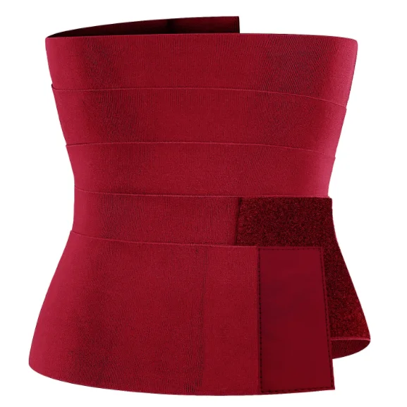 

Hot Selling Snatch Me Up Bandage Wrap Lumbar Waist Support Belt Adjustable Back Braces Tool, Black,rose,purple