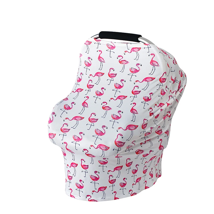 

Wholesale Sublimation Custom Baby Car Seat Cover Canopy And Cotton Breastfeeding Nursing Covers, Colorful