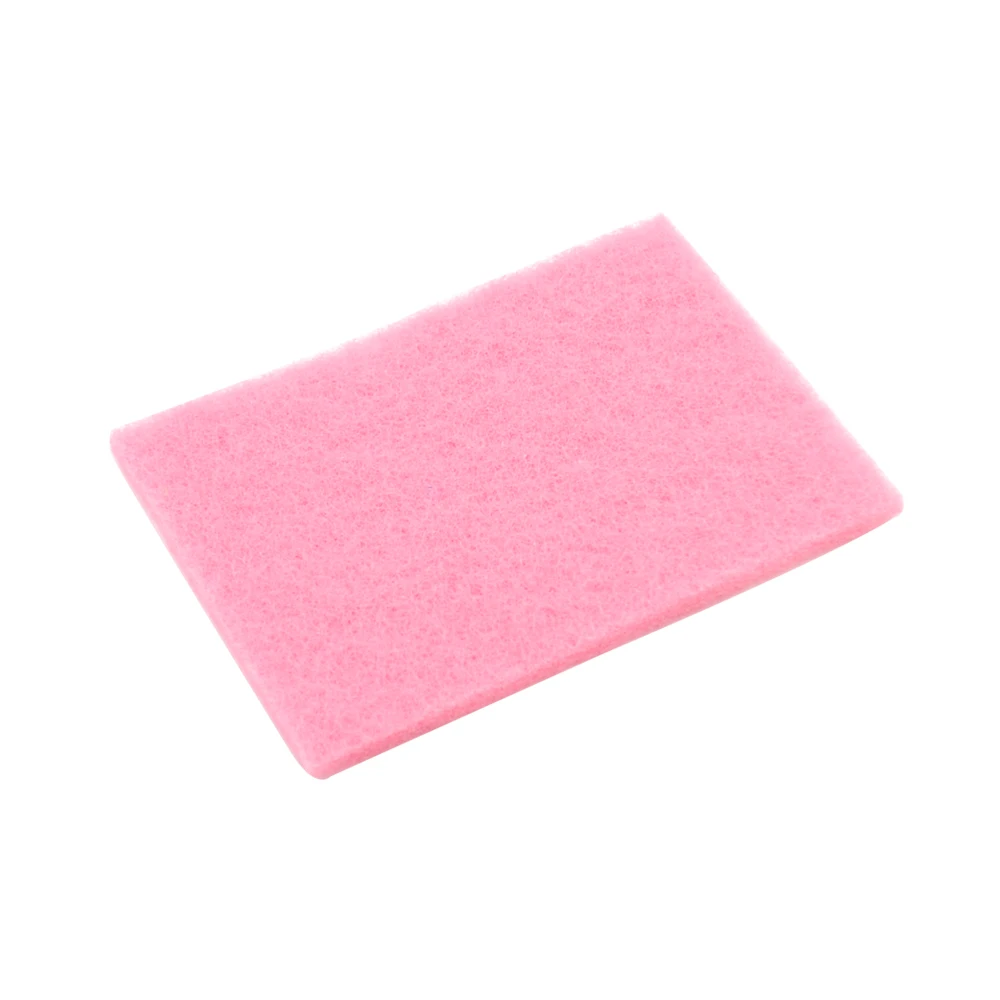 

High quality Cleaning Kitchen Flat Scourer With Scouring Pad, Customized
