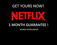 

1 Month Netflix Subscription Warranty 4K UHD 4 Screens Premium Private account