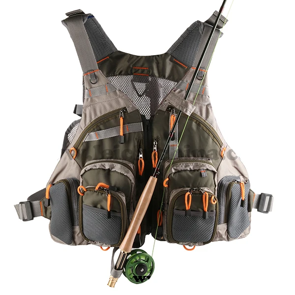 

Wholesale OEM popular fly fishing mesh vest