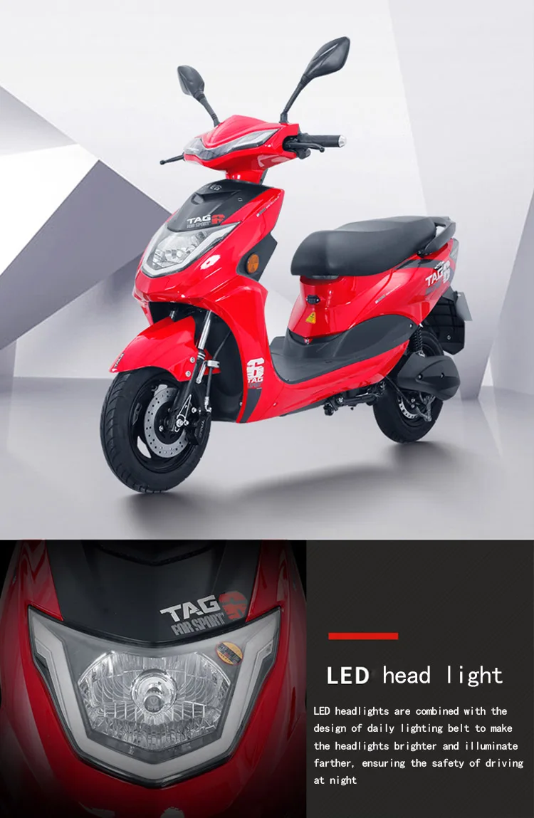 TAILG 800W 60V light electric scooters for adult