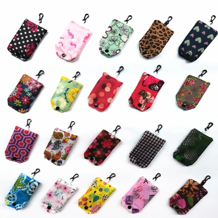 

Wholesale rollup foldable reusable shopping bags with logo