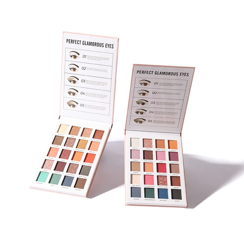 

Factory Direct Professional High Pigment Eye Palette Wholesale 20 Color Shimmer Matte Eye Shadow