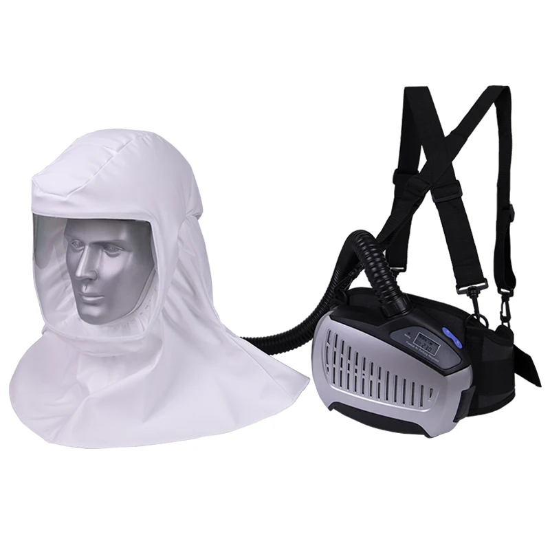

Personal Protective Powered Air Purifying Paprs Hoods PAPRS, White