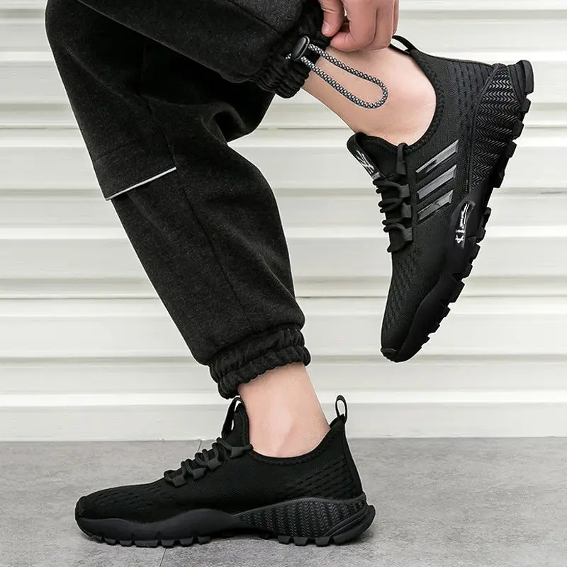 

Bulk Wholesale Men Shoes Sports Casual Male Sneakers Shoes Type for Mens Black Stock Shoes Fashion Sneakers Mixed Blank Rubber