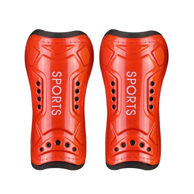 

trade assurance calf protective gear red soccer equipment for kids youth soccer shin guard soccer