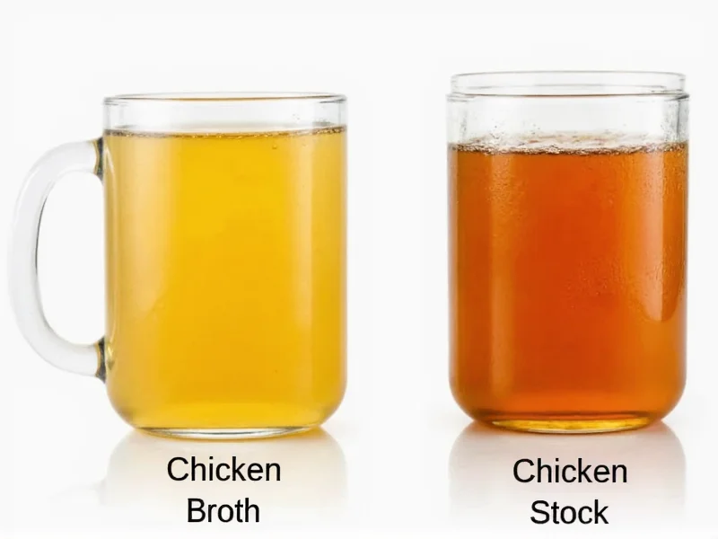 Chicken Broth vs Stock: Key Differences Explained
