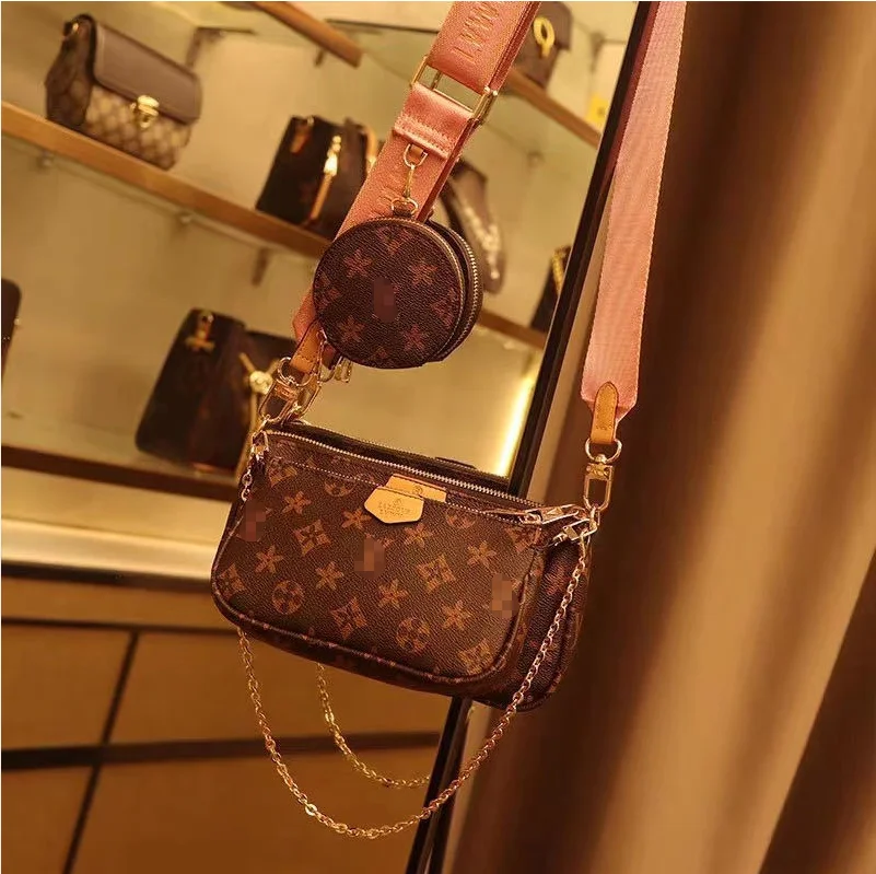 

Hot sale ladies High quality leather purses and handbags women hand bags designers famous branded, Brown