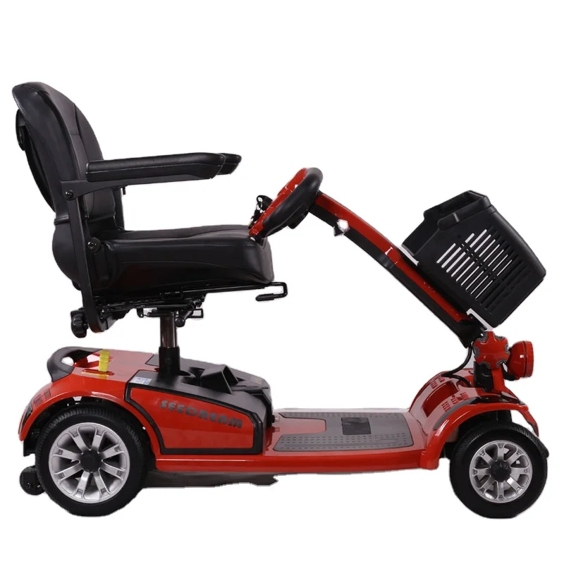 

4*4 best Selling Outdoor Scooter Folding 250W 24V handicapped Mobility Motorized Scooter for Disabled and Elderly