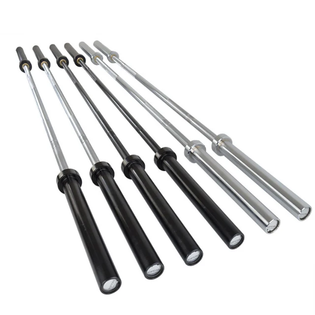 

120cm-220cm cheap free weights sale Barbell GYM Weight Lifting Bar Hard Chrome dumbbell barbell grip bar
