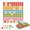 Children's educational popular math learning toys preschool toys for classroom wooden digital puzzle