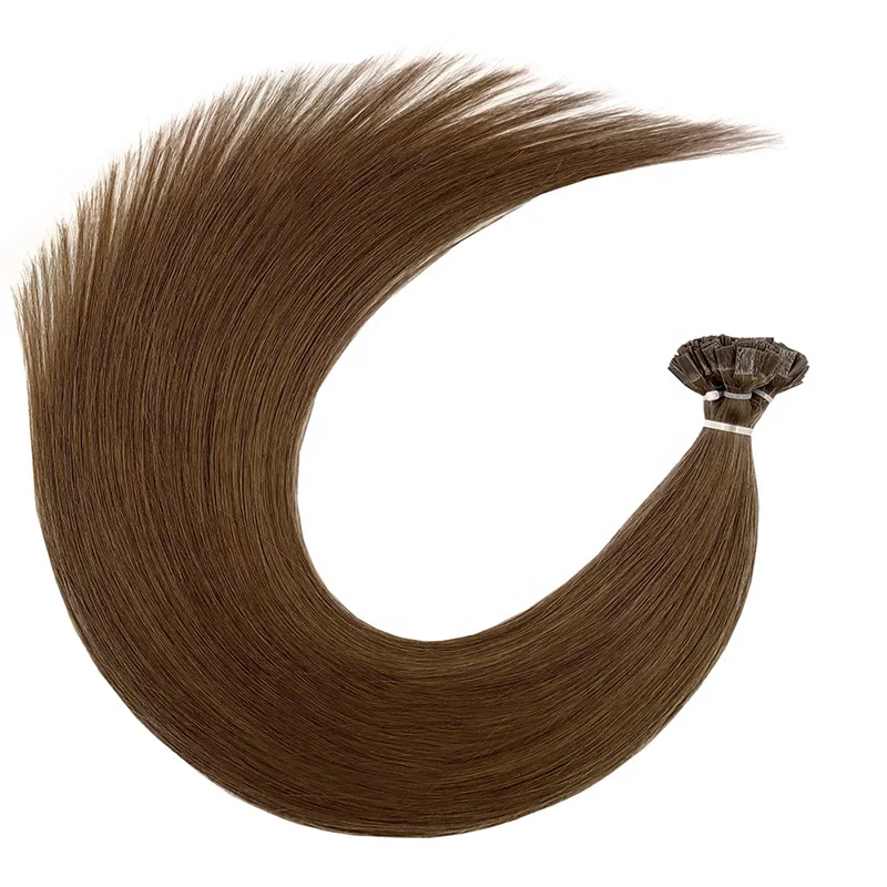 

Factory Wholesale Cheap Real European Virgin Flat Tip Human Hair Extensions