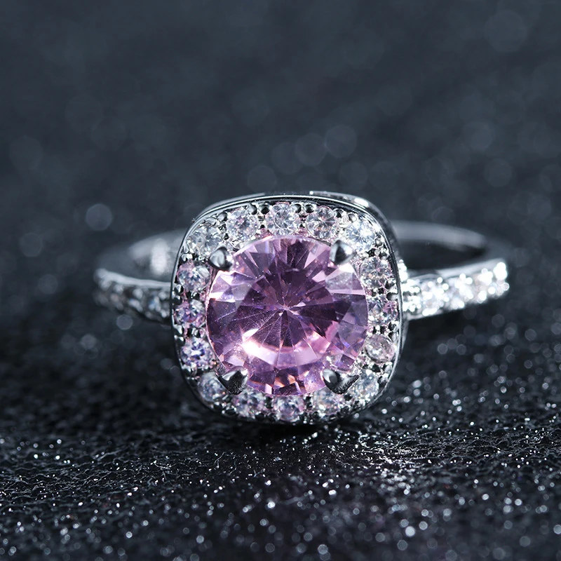 

wedding rings jewelry new 925 Sterling Silver Rings For Women Party engagement ring luxurious Jewellry set Factory Marfend