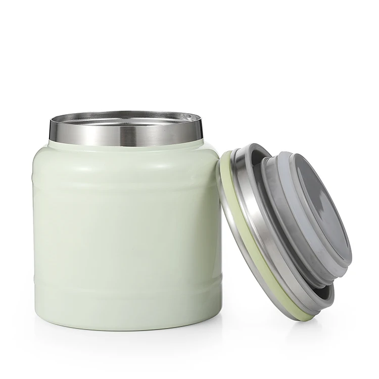 

High Quality Portable Customized Logo and Color Stainless Steel Lunch Box Food Vacuum Insulated Bottle, Customized color