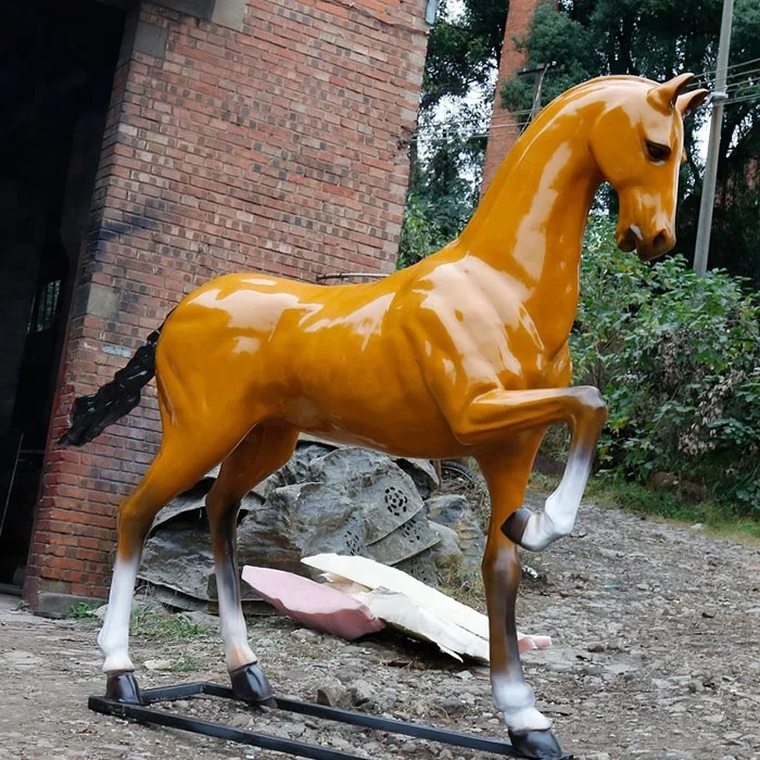 

horse fiberglass statue for sale, Customized