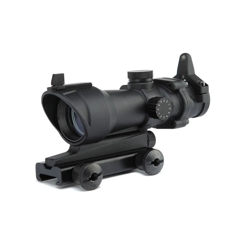 

Tactical Hunting 1X32 ACOG M1 China Red Green Dot Sight Red Dot Sight Riflescope Hunting Scope With 20mm QD Mount, Black