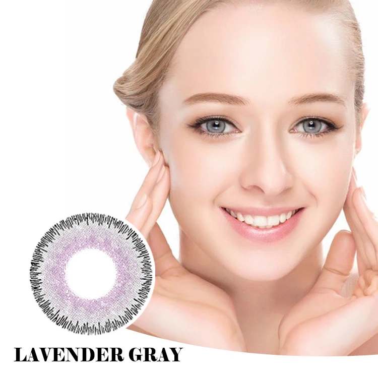 

Free shipping 12 color fresh tone Eye Beauty Premium Gray series cosmetic color contact lenses, Colors