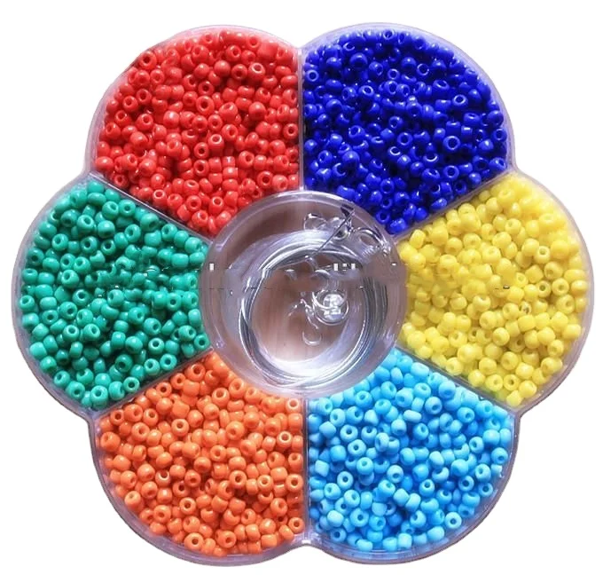 

DIY jewelry pony beads sets low price wholesale DIY jewelry glass seed beads for popular necklace bracelet making