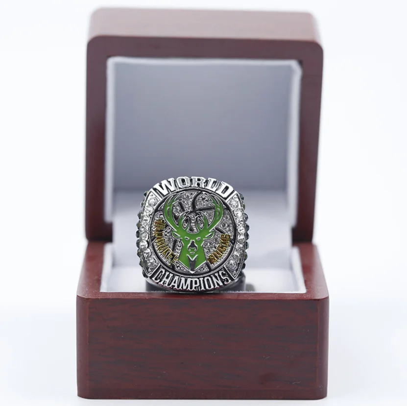 

The Bucks 2021 world Champion ANTETOKOUNMPO 34 Championship Ring