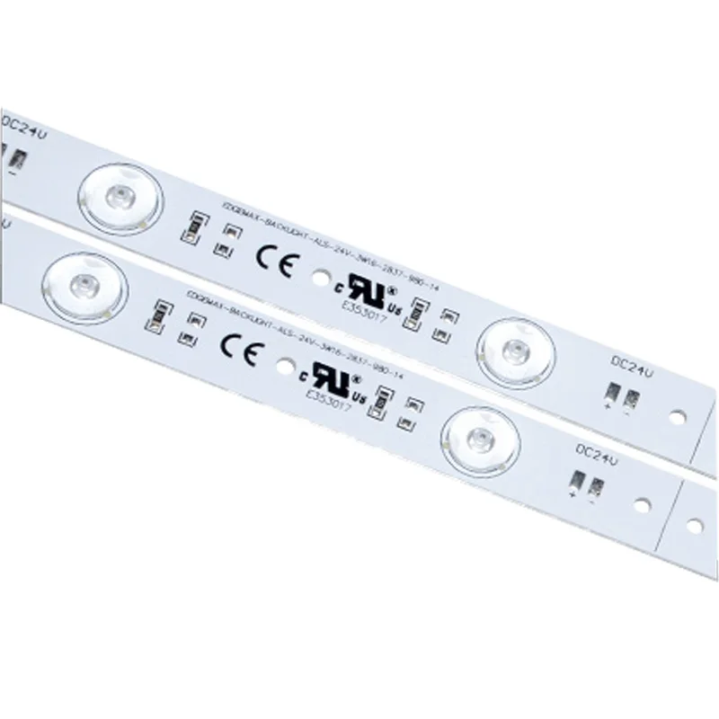 Backlight led  direct led white led 2837 24v 12v led strip lights led light bar with lens