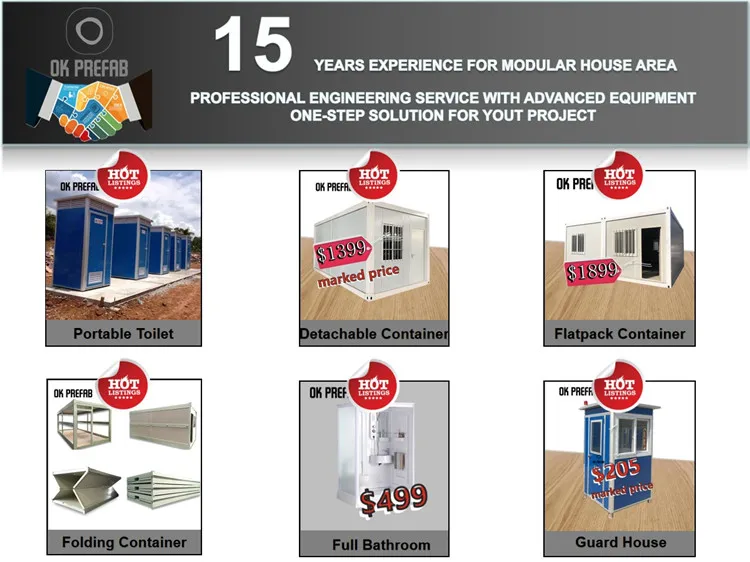 20ft Folding Container House Prefabricated Modular Homes China Modular