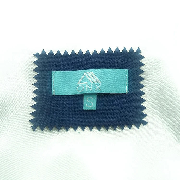 

custom cloth woven label, Custom color