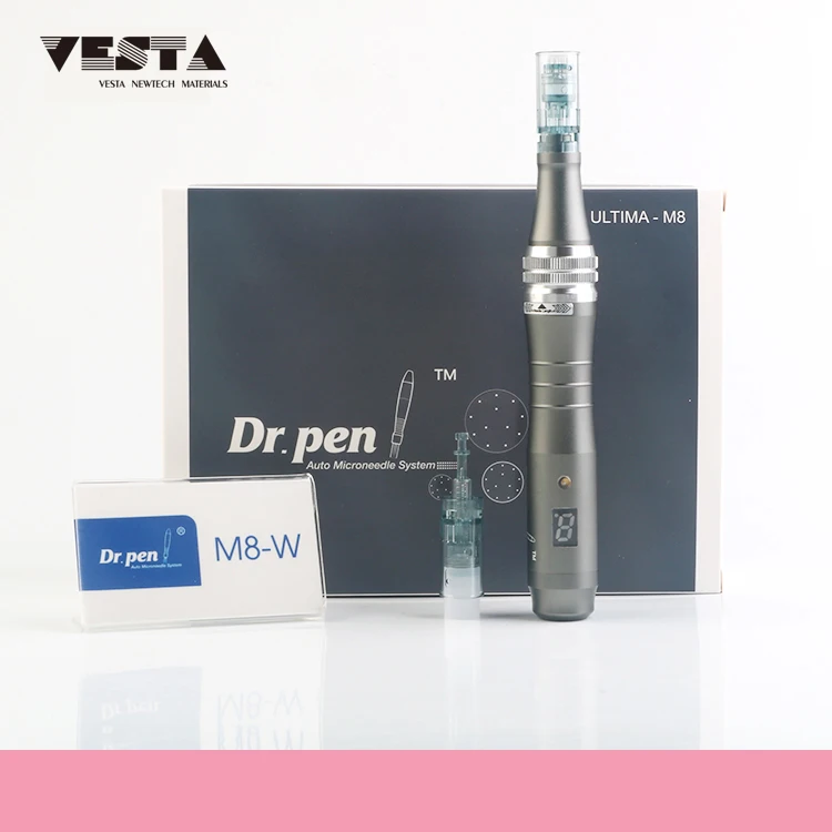 

Derma1 Ultima Wireless rechargeable and wired M8 Derma Pen Nano Newest Micro Needles Dr Pen, Senior grey