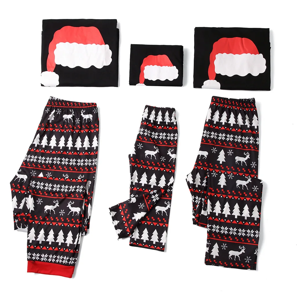 

Cotton mommy clothes and me outfit Christmas matching family pajamas
