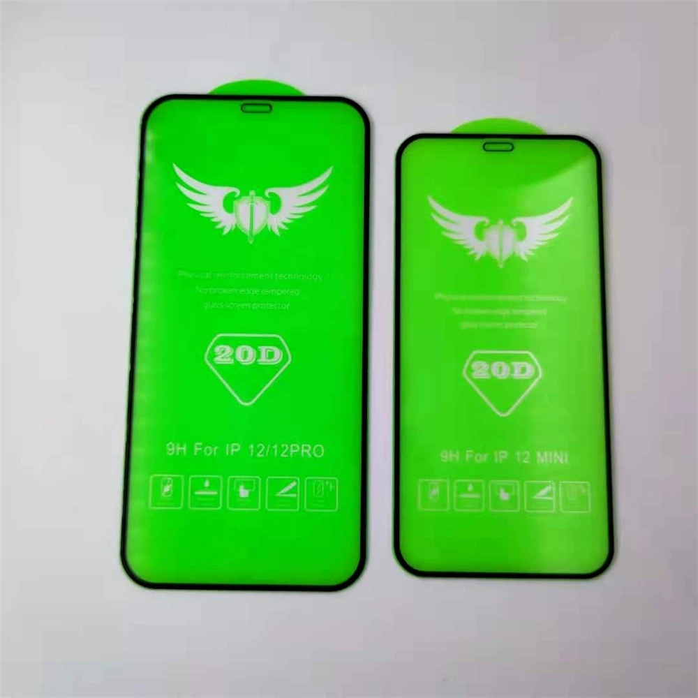 

20D Protective Glass for iPhone12 Screen Protector For iPhone12 11 Xr Xs Max Tempered Glass for iPhone X 6 6s 7 8 Plus Glass, High clear