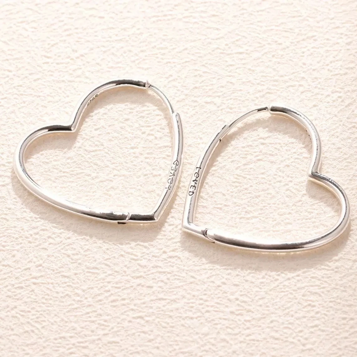 925 Sterling Silver Love Heart