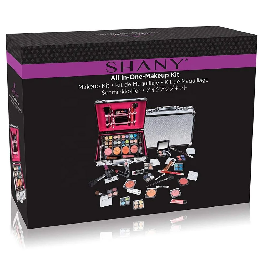 
Branded Girl Complete Vanity Aluminium Beauty Cosmetic Box Full Makeup Set 