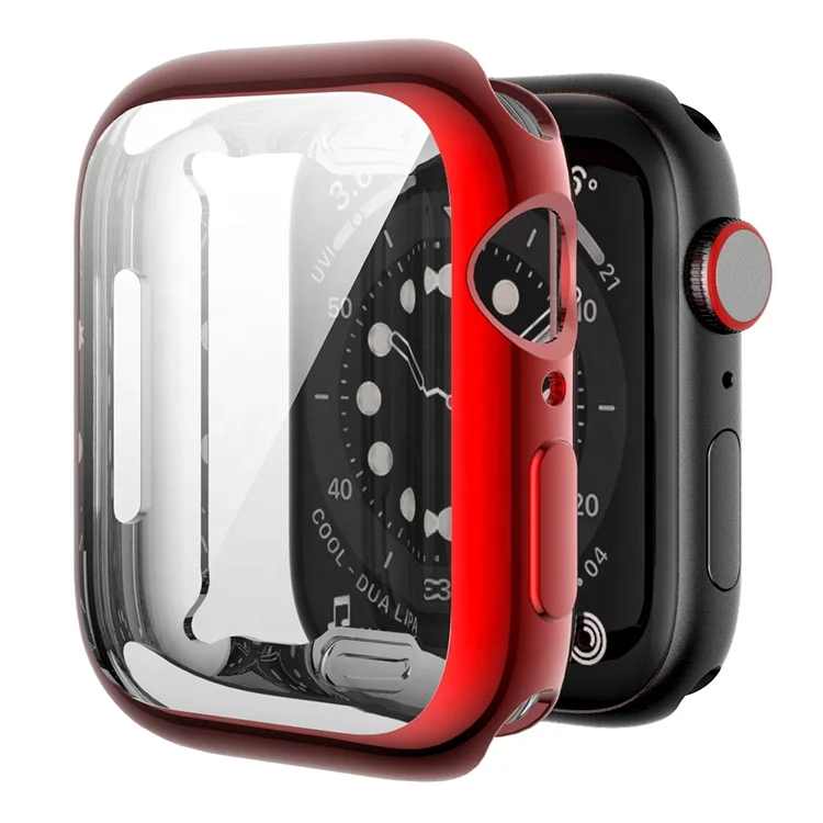 

Compatible with Apple Watch Series 6 5 4 3 2 1 Bumper Protective Case 38 42 40 44mm, Optional