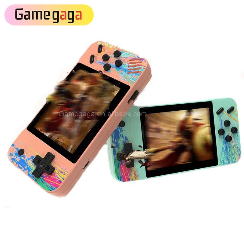 

G3 Game Box 3.5 Inch Handheld Game Player 8 Bit 800 Games Portable Gaming Console For NES/SFC, Blue, green, pink, gray