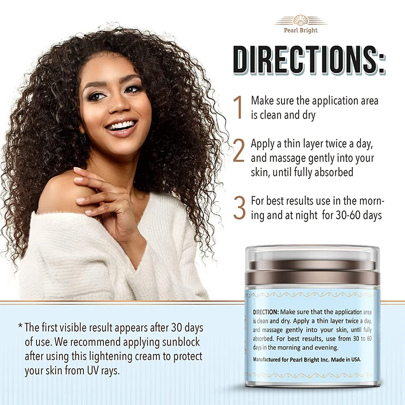 Skin Beauty Care Lighten Melanin Whitening Cream For Underarm And