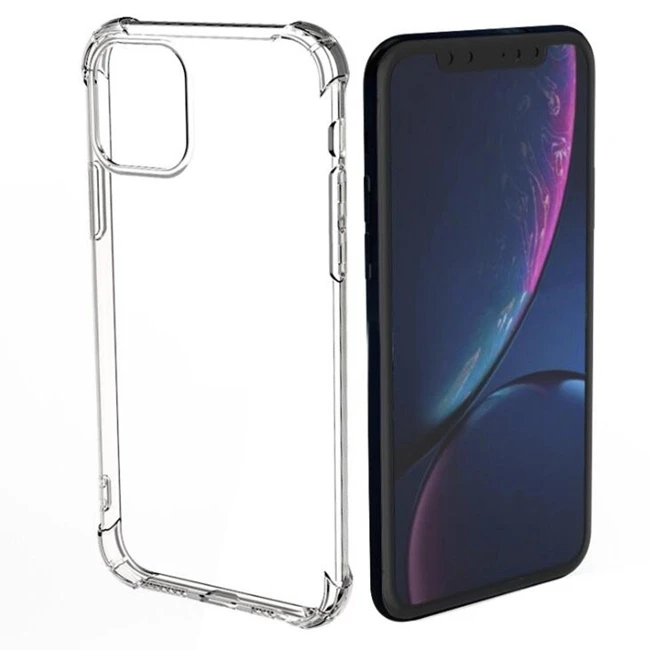 

BINGO Factory TPU soft clear case shockproof phone case for iPhone 11/ 12/ 13 pro max, Colors optional