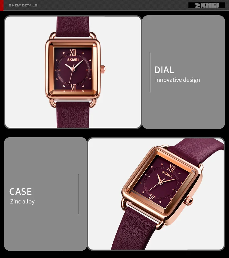 SKMEI 1702 Luxury Watch For Women description image 9