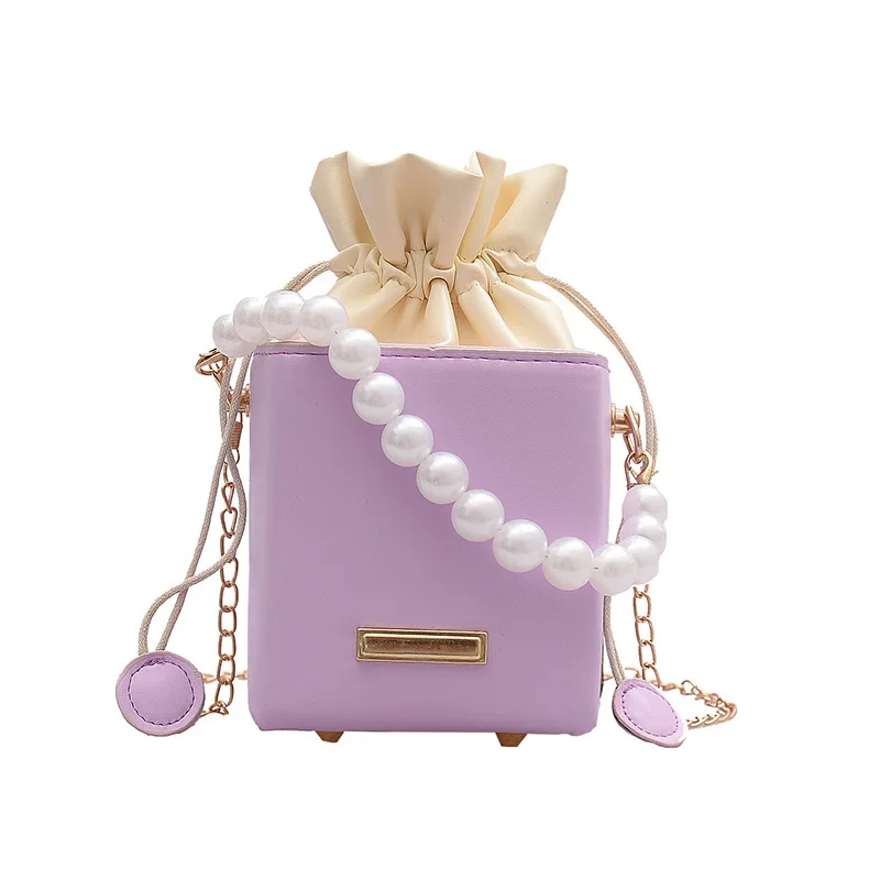 

UP-Pearl Chain Popular Small Bag Summer New Fashion All-match One-shoulder Messenger Handbag