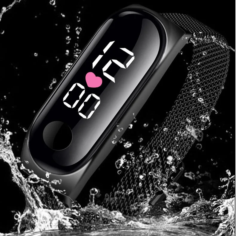 

Luxury Brand Digital Watch Ladies Women Men Led Sport Wrist Watches Fashion Female Hour Male Clock relogio feminino masculino