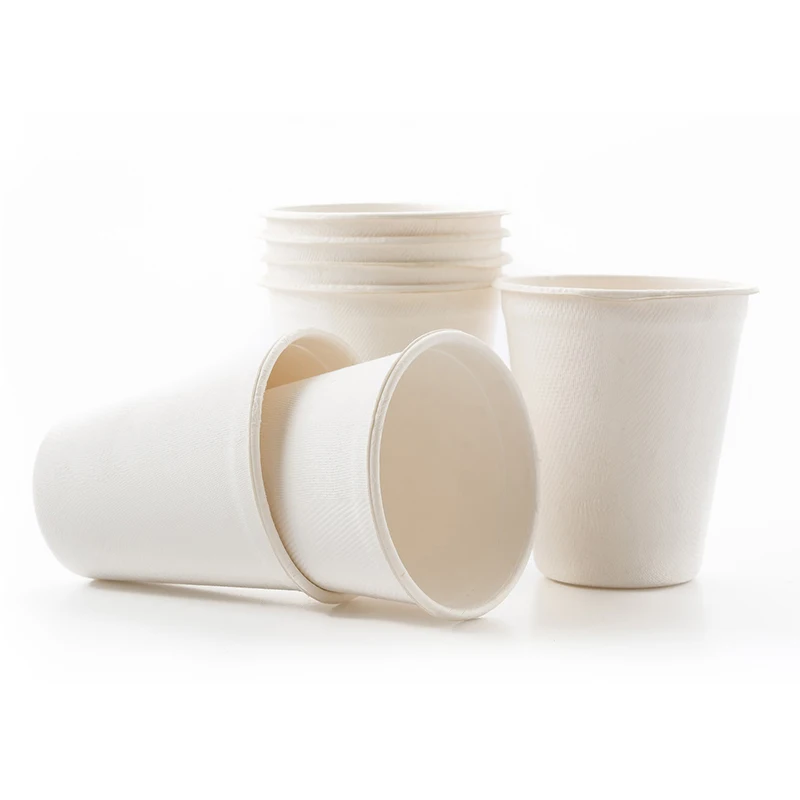 

High Quality 9oz Paper Ice Cream Cup Eco-friendly Biodegradable Disposable Sugarcane Bagasse Sauce Cup