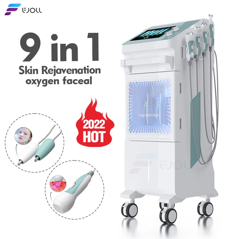 

Multifunction Aqua Skin 9 in 1 facial Care Equipment Skin Smart Face Lifting BIO Beauty Machine