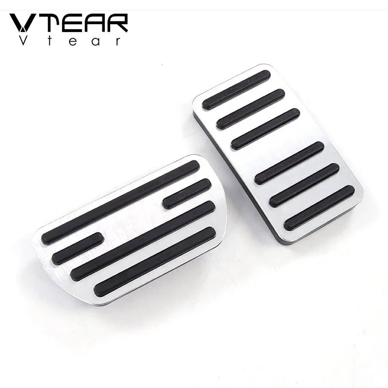 

Vtear for Haval F7 F7X car gas sport fuel accelerator cover brake pedal trim foot rest pad cover not-slip interior accessories