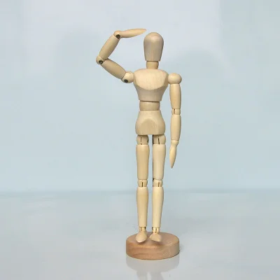 
Human Wooden Model For Students Fitting to Drawing exercise and Painting Exercise Adjustable 