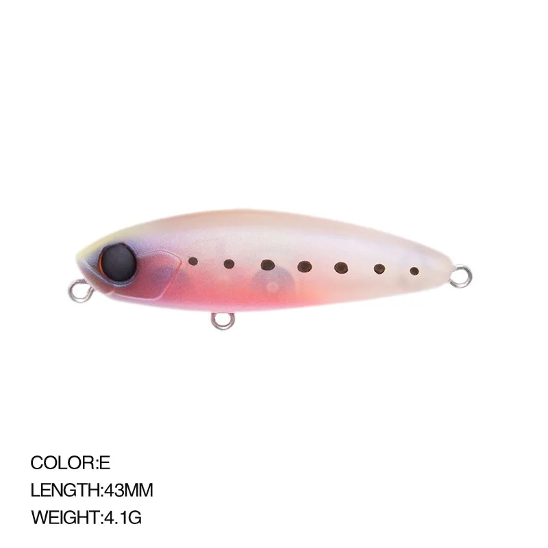 

High Quality Amazon  Propeller Tractor Hard Bait Lure Floating Water Pencil Lure Bait for Outdoor Fishing, 6 colors